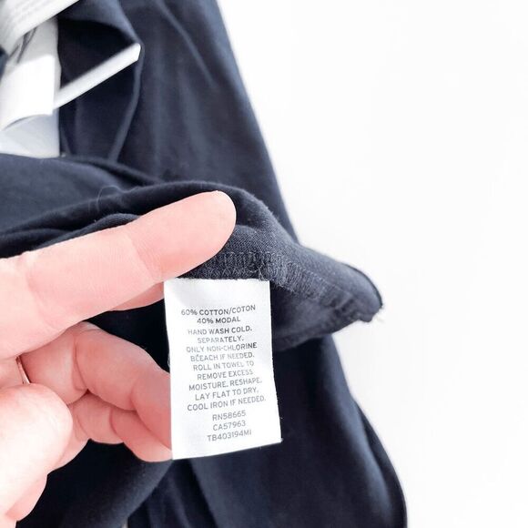 Treasure & Bond Womens Long Sleeve Twist Front V-Neck Top Size XXL - Picture 6 of 9